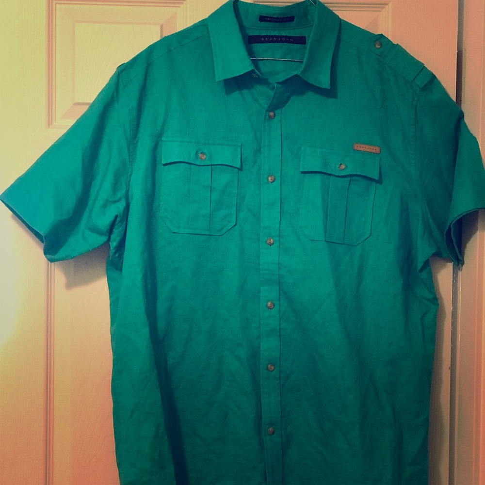 Sean Jean button up top